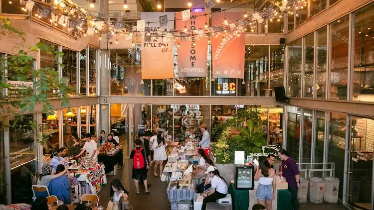 The Commons community and dining space in Thonglor